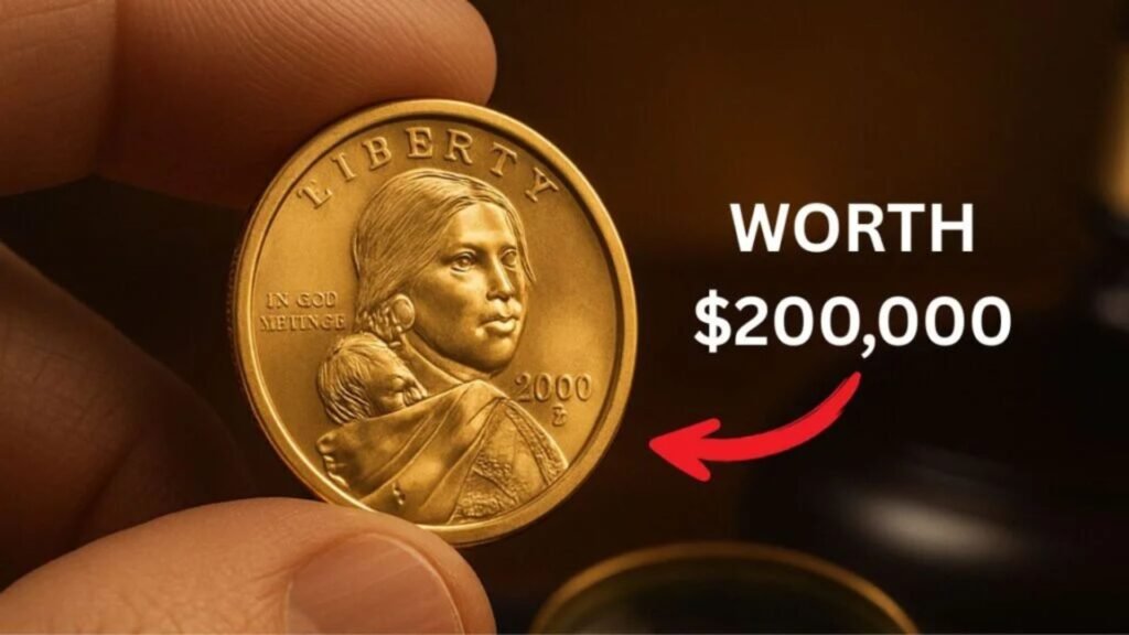 Rare 2000-P Sacagawea Gold Dollar