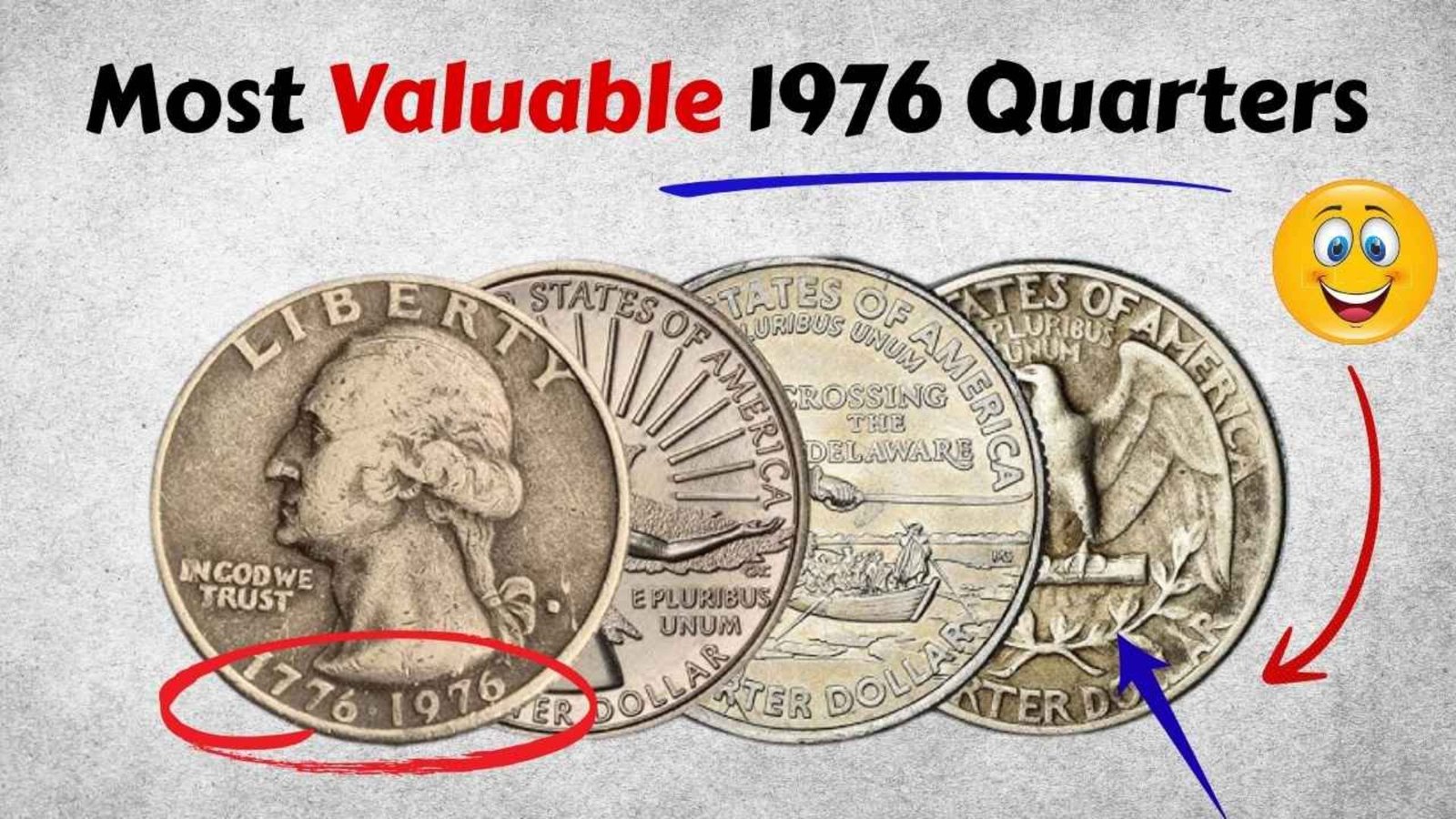4 Most Valuable 1976 Bicentennial Quarters