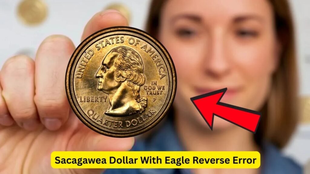 Sacagawea Dollar With Eagle Reverse Error