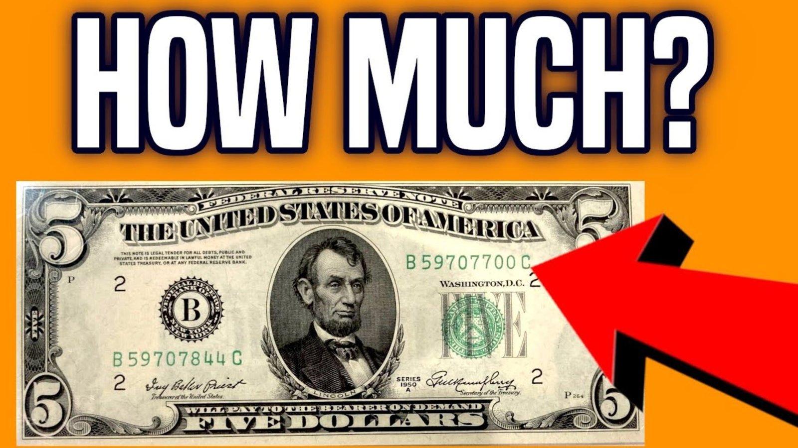 How to Spot a Valuable 1995 $5 Bill With a Rare Seal Error - Could Make You Rich