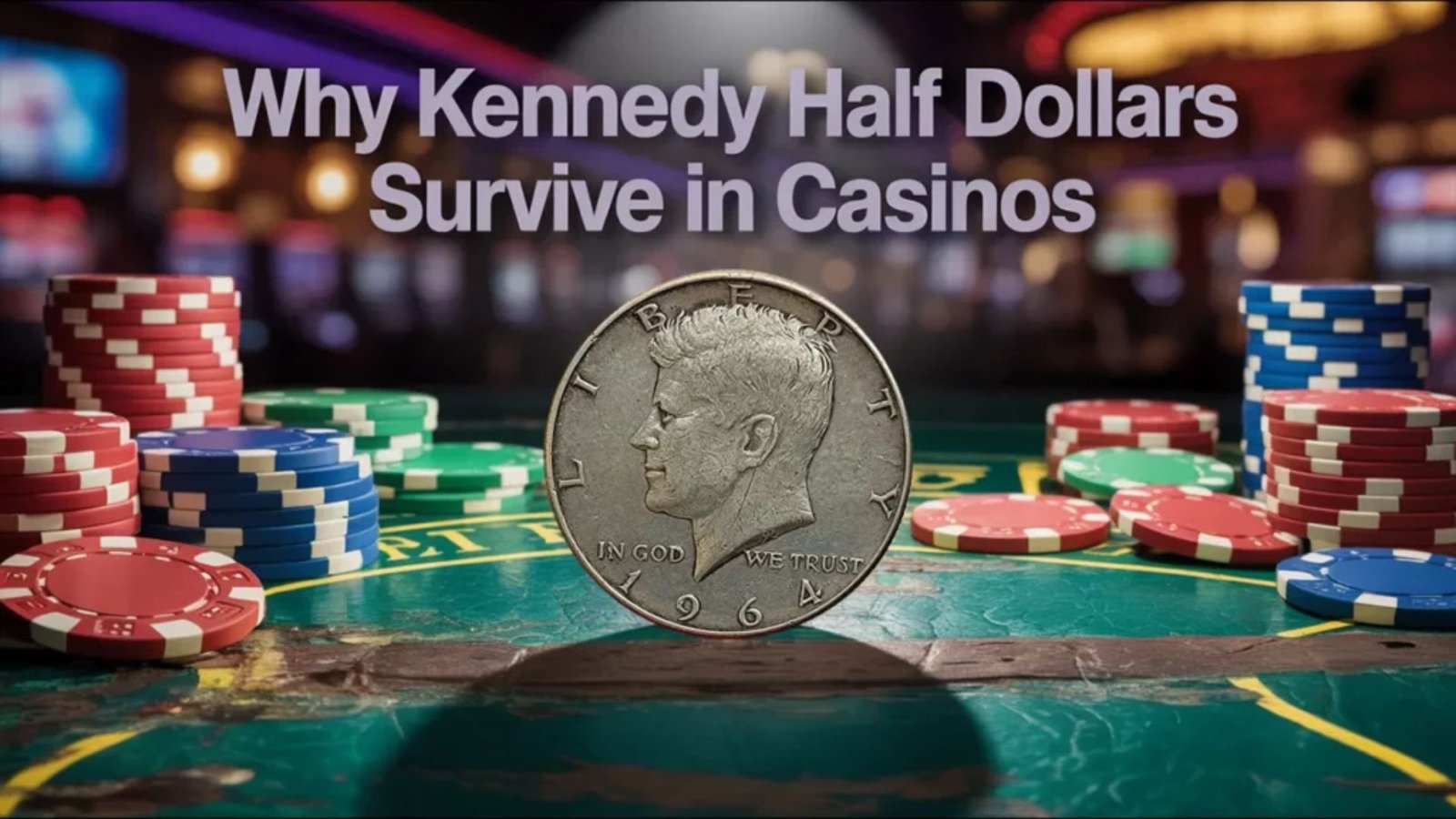 Kennedy Half Dollars Are Still Found in Casinos
