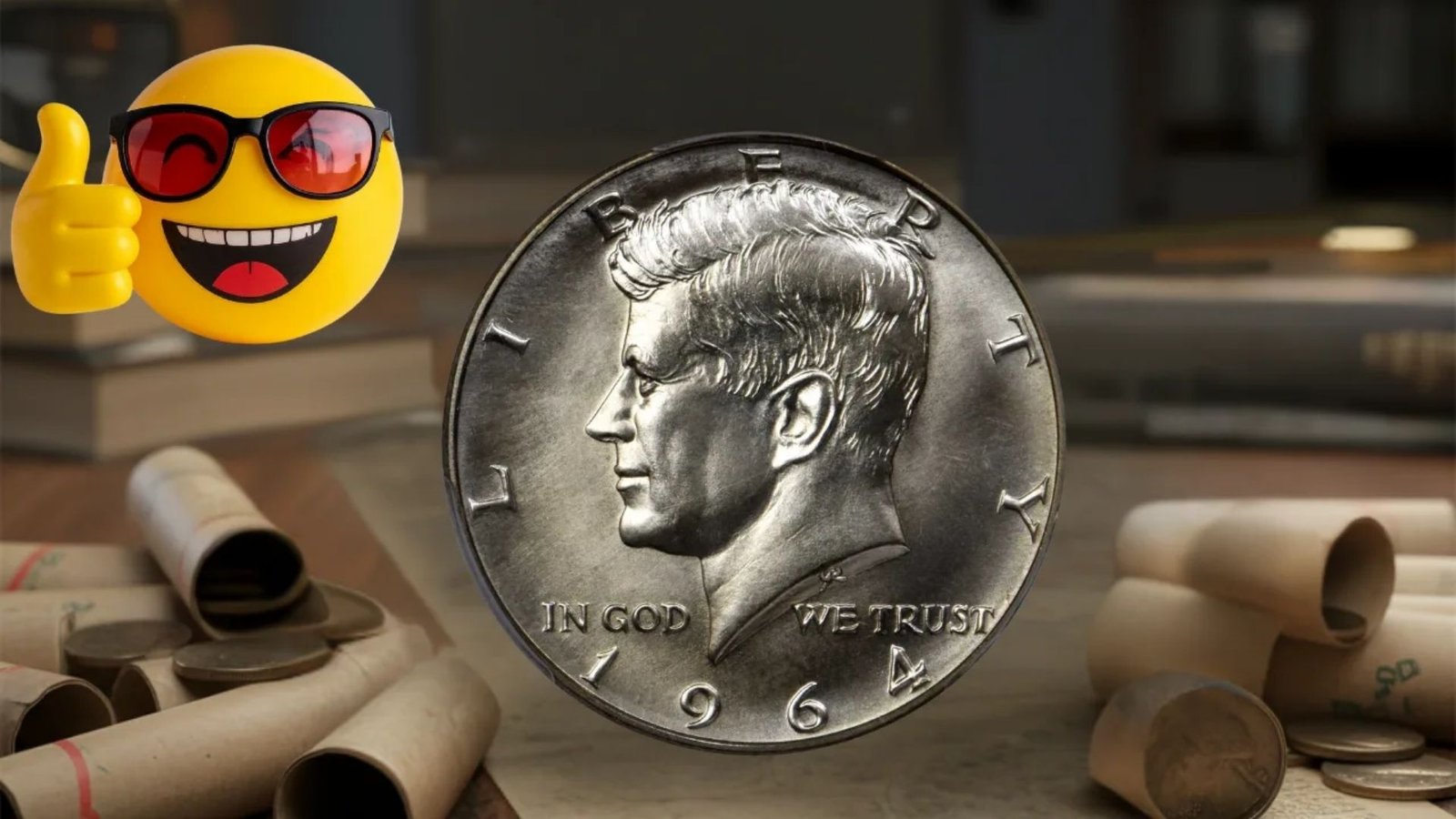 1964 Kennedy Half Dollar Still Appearing in Rolls