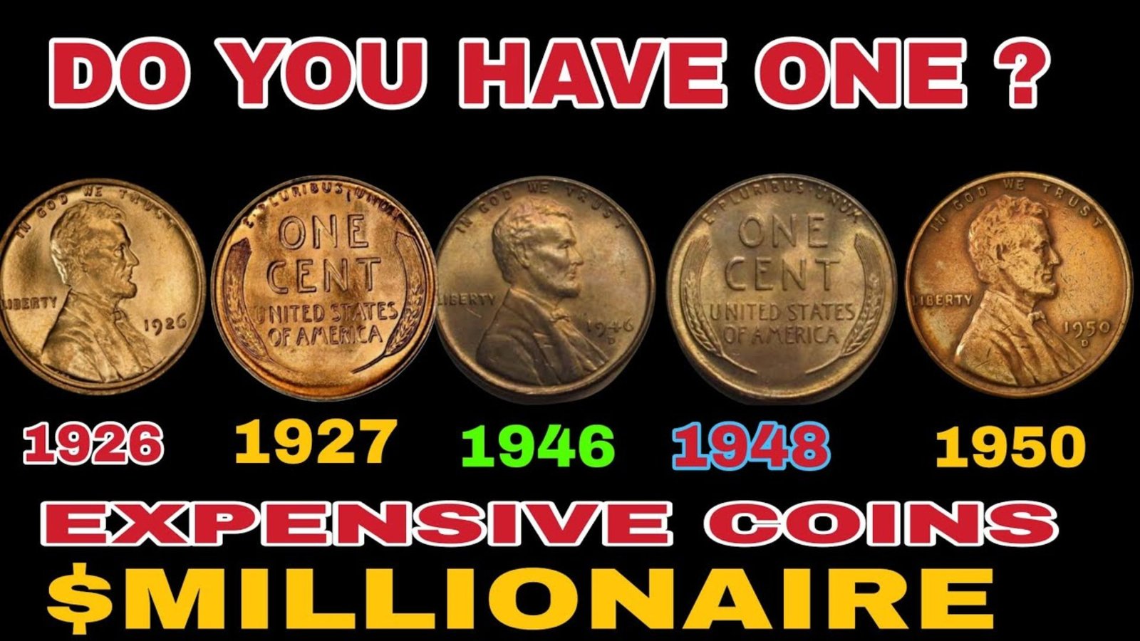 Lincoln Wheat Pennies