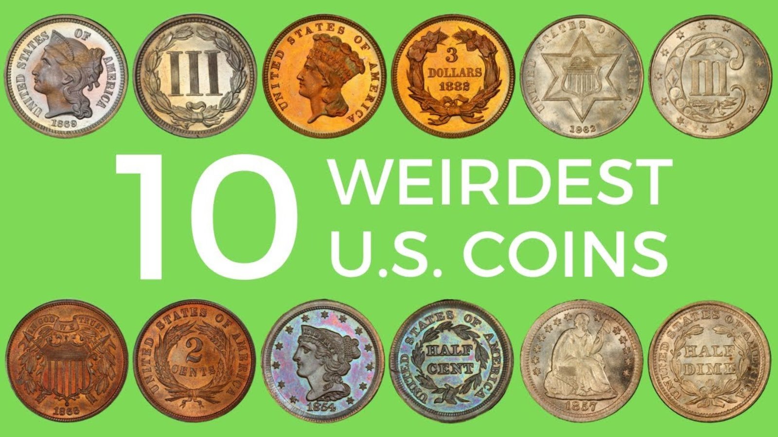 Top 10 Most Valuable Coins - Weird Coins Worth Big Money