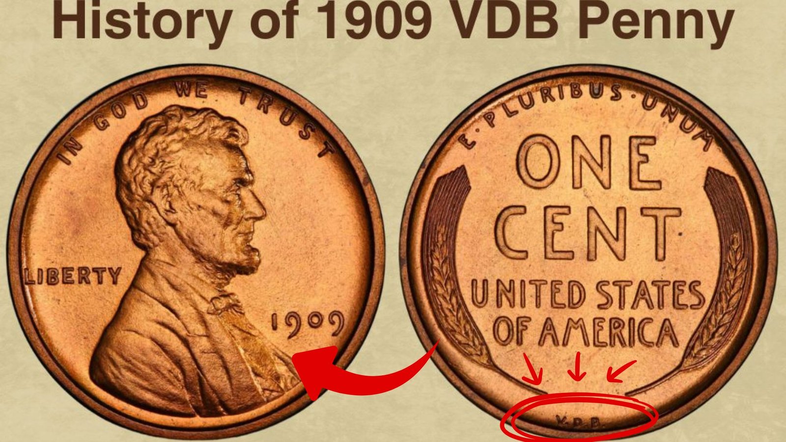 1909 VDB Penny Value