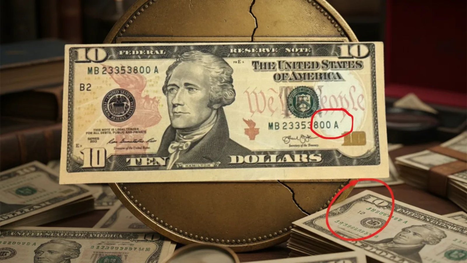 Misprinted $10 Bills Still in Circulation