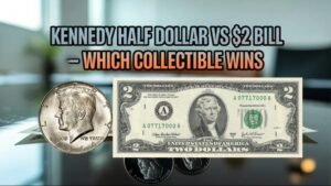 Kennedy Half Dollar vs. $2 Bill